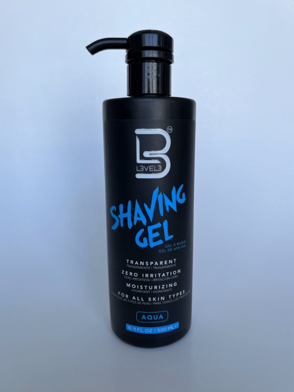 GEL DE AFEITAR L3VEL3 AQUA 500ML