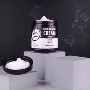 Rolda - Crema Moldeadora de fijación extra fuerte, fortalece la fibra capilar, libre de alcohol y parabeno.