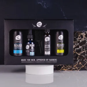 Rolda - Kit especial para el cuidado de la barba. (Básicos para tener una barba limpia y cuidada). Productos de uso diario. Prácticos de usar, protegerán tu barba y te harán ver sexy y guapo.
