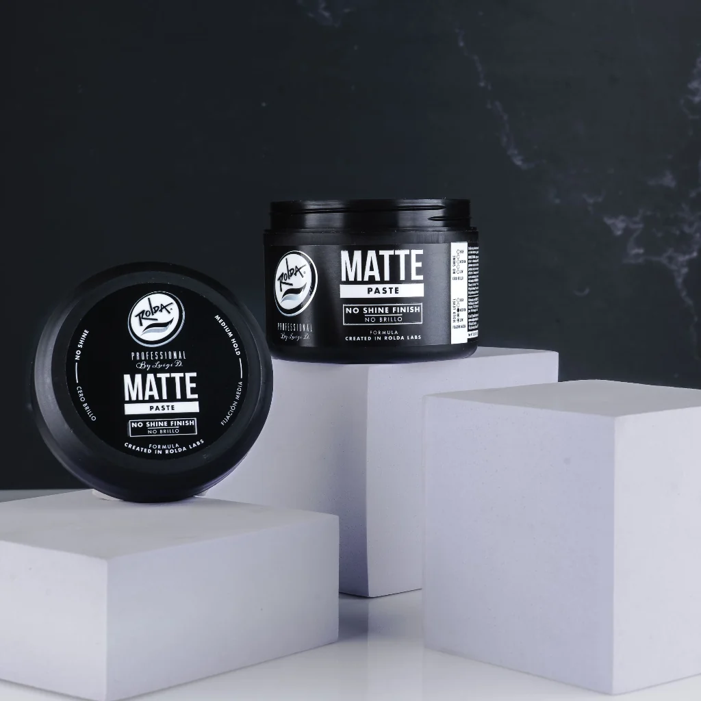 Rolda - Pasta Matte - Fijación media con acabado mate para un look natural y sin brillo